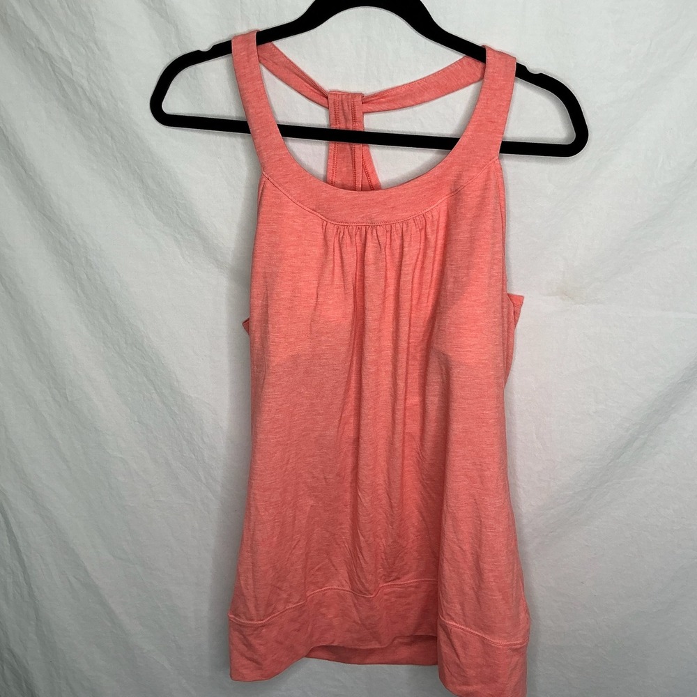 Calia Carrie Underwood Workout Tank Top Size M Orange‎ Yoga Running Active Bra